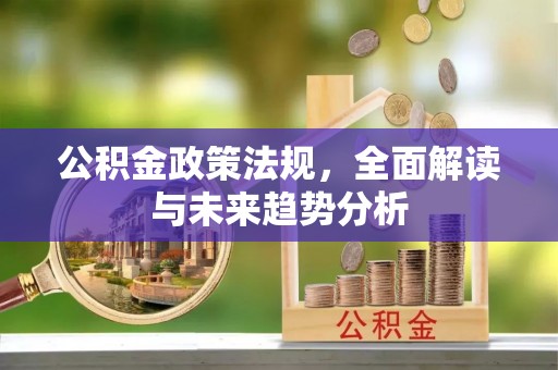 新城公积金政策法规，全面解读与未来趋势分析
