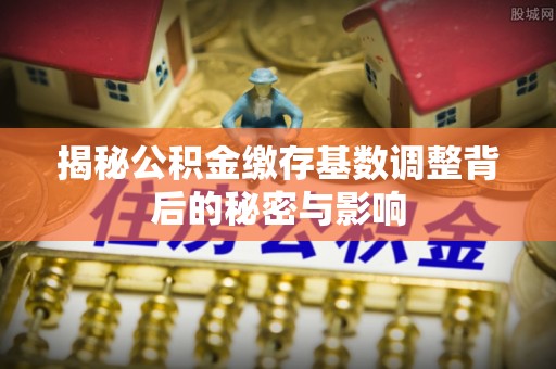新城揭秘公积金缴存基数调整背后的秘密与影响