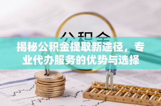 新城揭秘公积金提取新途径，专业代办服务的优势与选择
