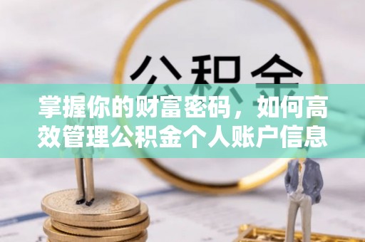 新城掌握你的财富密码，如何高效管理公积金个人账户信息