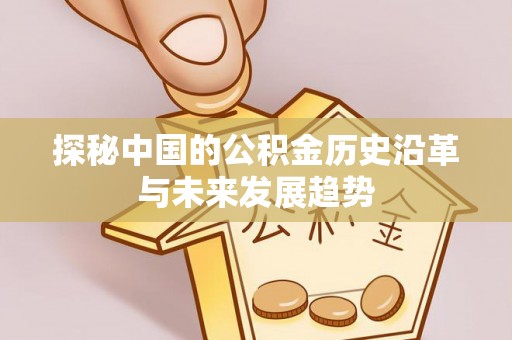 新城探秘中国的公积金历史沿革与未来发展趋势
