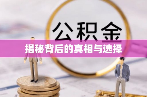 新城揭秘背后的真相与选择