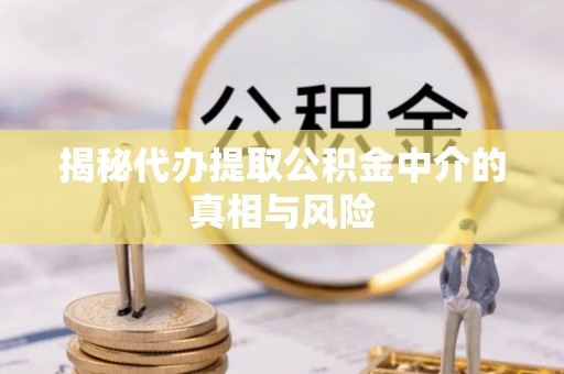 新城揭秘代办提取公积金中介的真相与风险