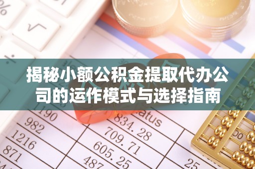 新城揭秘小额公积金提取代办公司的运作模式与选择指南