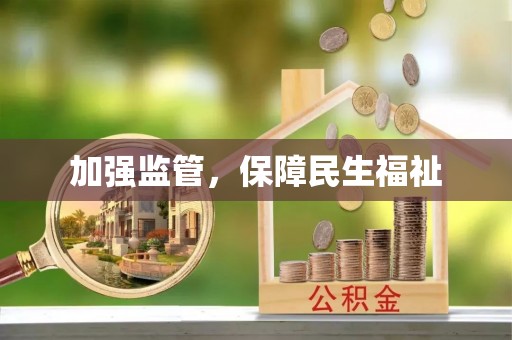 新城加强监管，保障民生福祉