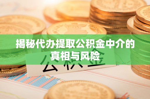 新城揭秘代办提取公积金中介的真相与风险