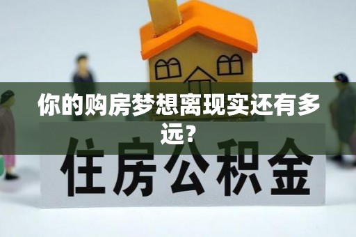 新城你的购房梦想离现实还有多远？