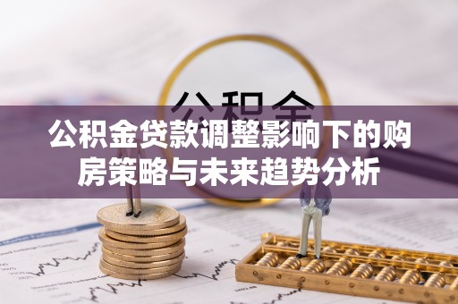 新城公积金贷款调整影响下的购房策略与未来趋势分析