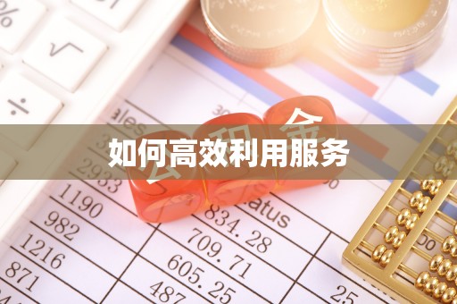 新城如何高效利用服务