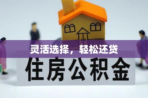 新城灵活选择，轻松还贷