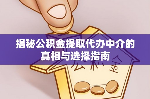 新城揭秘公积金提取代办中介的真相与选择指南