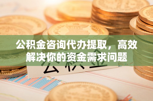 新城公积金咨询代办提取，高效解决你的资金需求问题