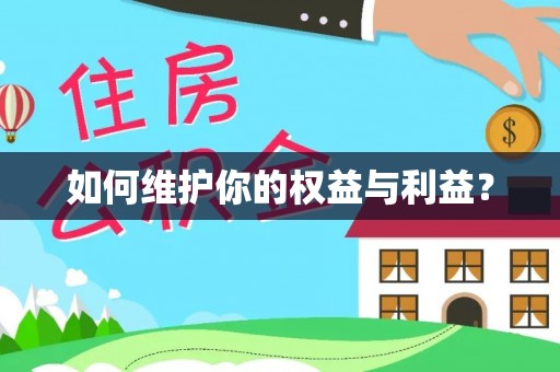 新城如何维护你的权益与利益？