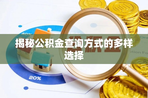 新城揭秘公积金查询方式的多样选择