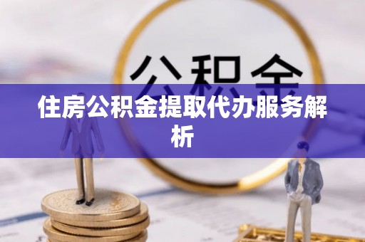 新城住房公积金提取代办服务解析
