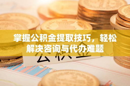 新城掌握公积金提取技巧，轻松解决咨询与代办难题