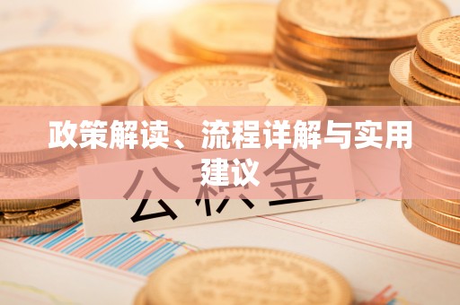 新城政策解读、流程详解与实用建议