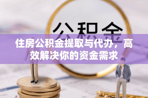 新城住房公积金提取与代办，高效解决你的资金需求
