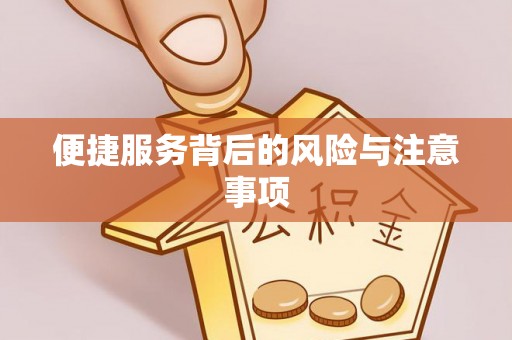 新城便捷服务背后的风险与注意事项